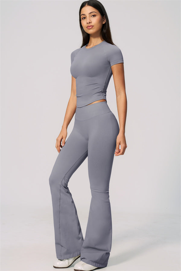 The Velvetine Flared Leggings