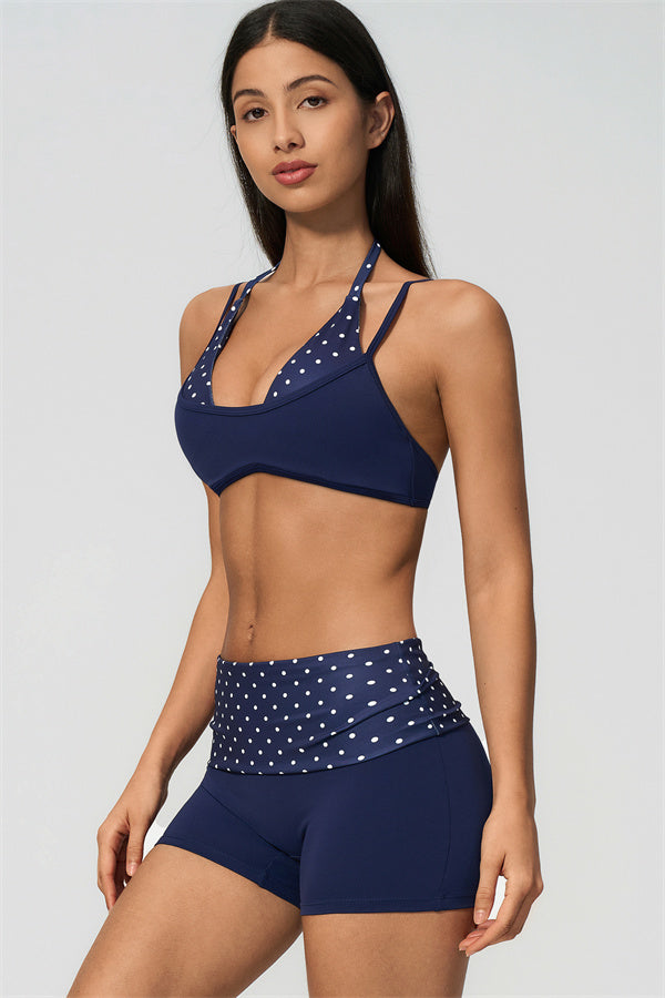 The Enliven Sports Bra Shorts 2-Piece Set