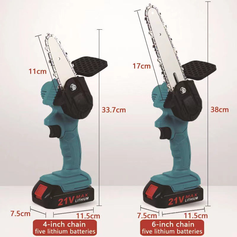 Cordless Mini Chainsaw for Garden and Woodwork