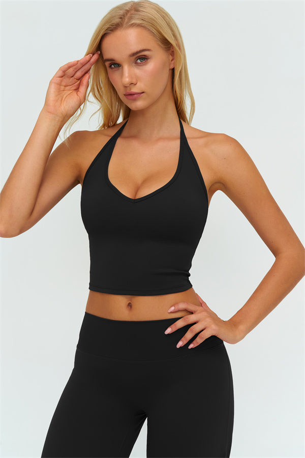 The Twirl Halter Tank Top