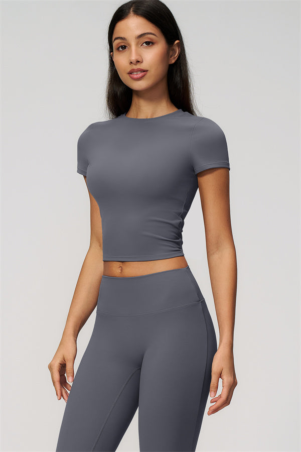 The Zura T-shirt Capri Leggings 2-Piece Set