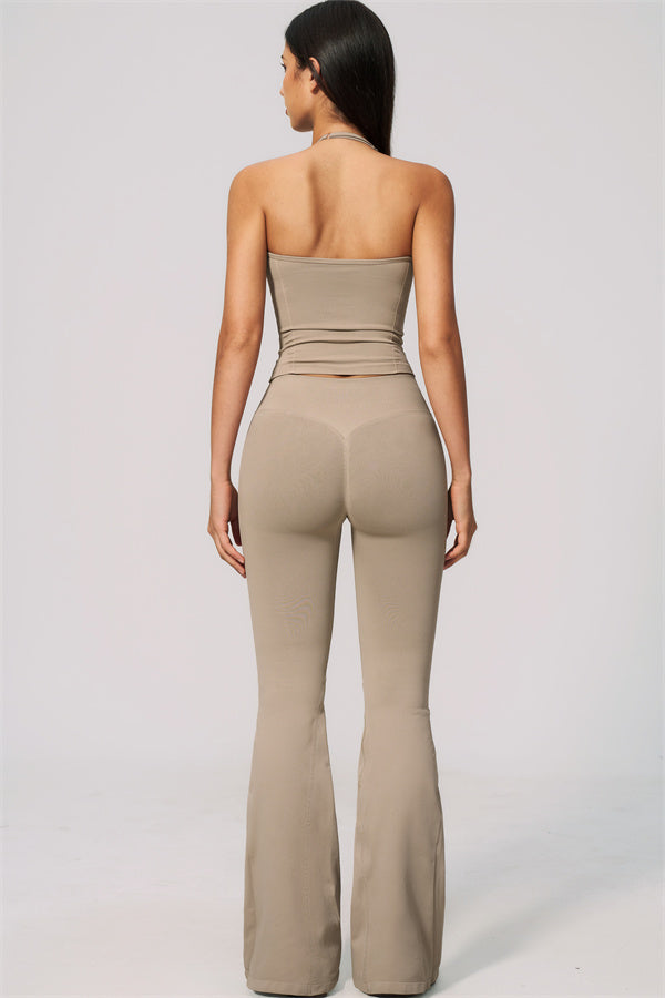 The Velvetine Flared Leggings