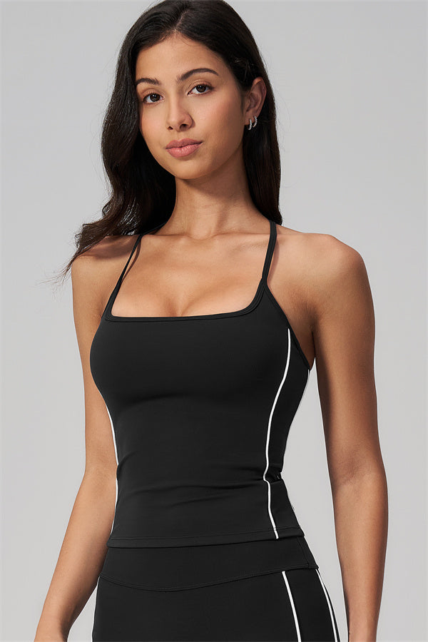 The Breathe Crop Top Capri Leggings 2-Piece Set