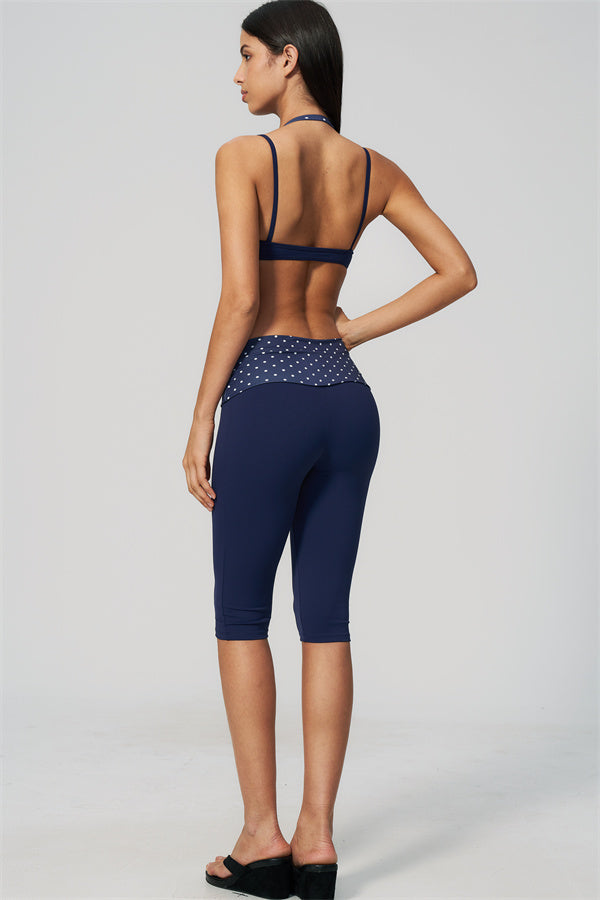 The Enliven Sports Bra Capri Leggings 2-Piece Set