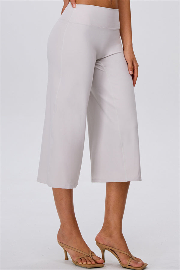 The Energize Double Strap Tank Top Wide Leg Crop 2-Piece Set