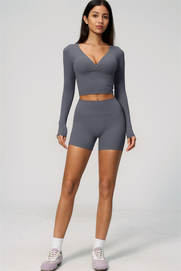 The Lox Long Sleeve Crop top