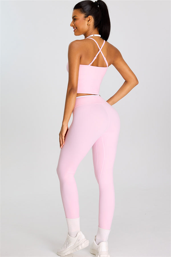 The Dwell Crop Top Leggings 2-Piece Set