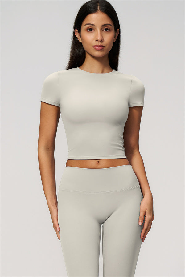 The Zura T-shirt Capri Leggings 2-Piece Set