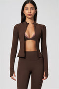 The Seraphine Jacket Sports Bra Leggings 3-Piece Set