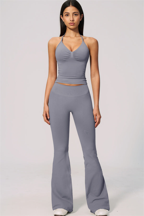 The Velvetine Flared Leggings