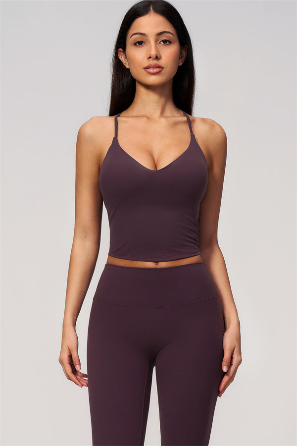 The Zura Tank Top Capri Leggings 2-Piece Set
