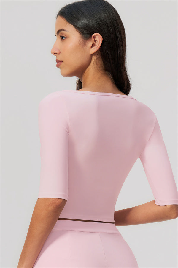 The Flow Motion Half-Sleeve T-Shirt Shorts 2-Piece Set
