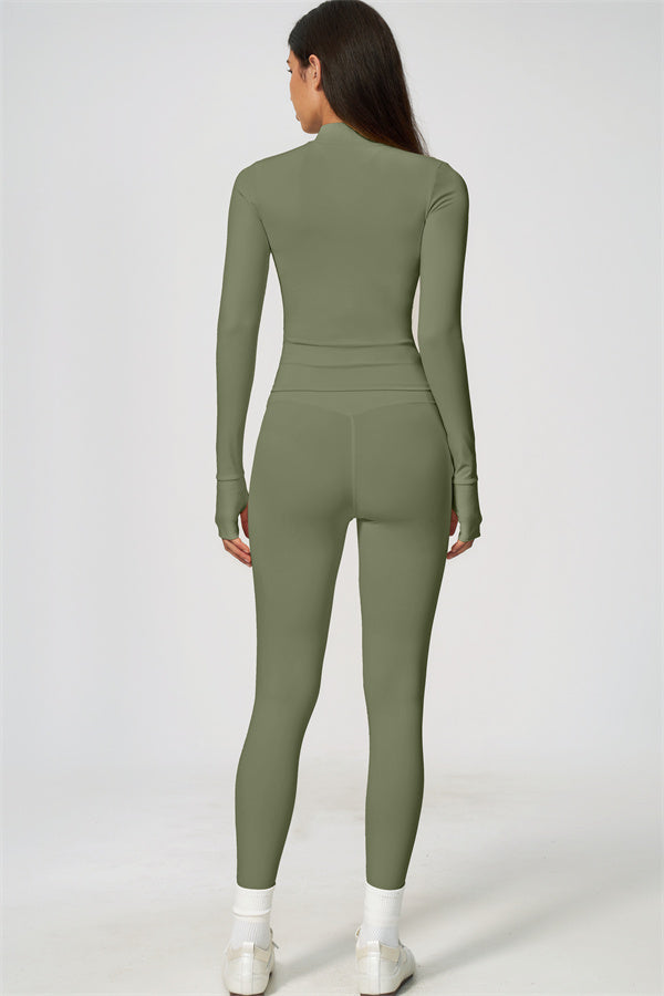 The Seraphine Jacket Sports Bra Leggings 3-Piece Set