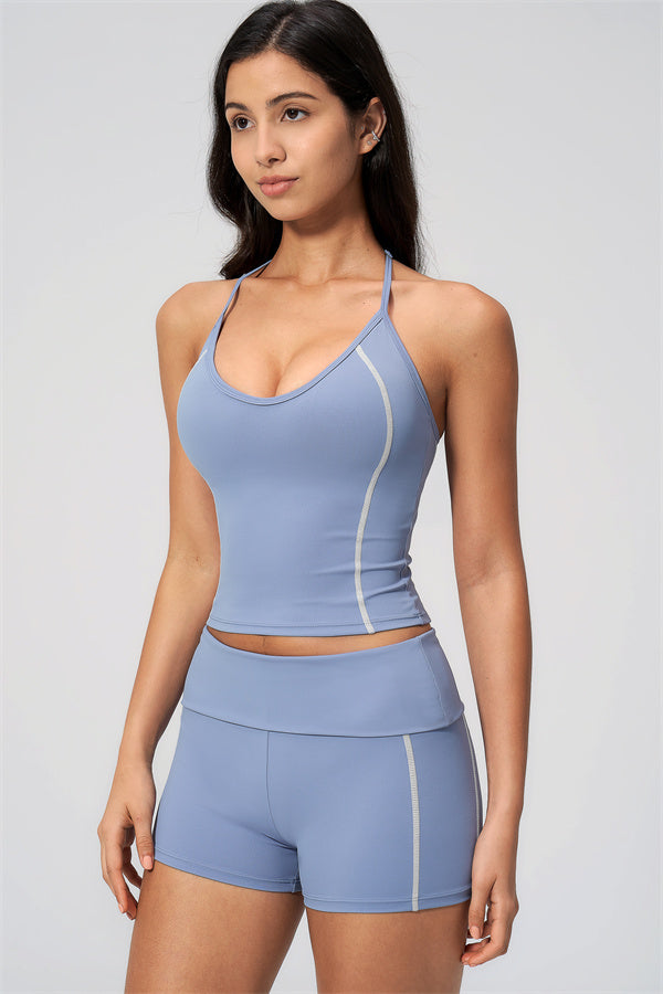 The Ignite Crop Top Shorts 2-Piece Set