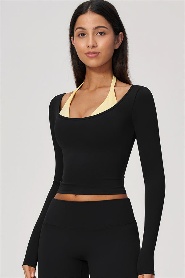 The Cascade Long Sleeve T-shirt Straight Leg Pants 2-Piece Set