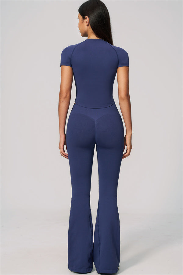 The Velvetine Flared Leggings