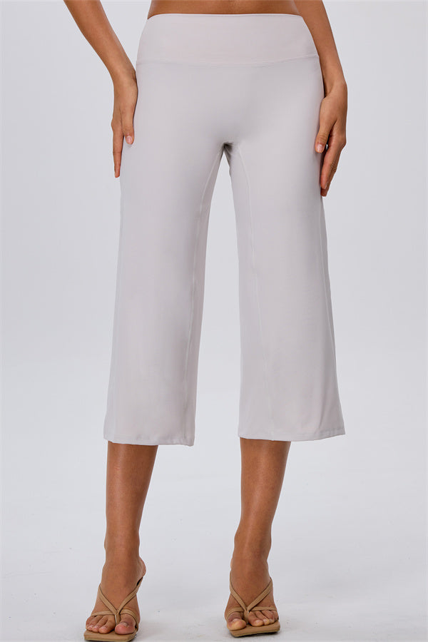 The Energize Crop Top Wide Leg Crop 2-Piece Set