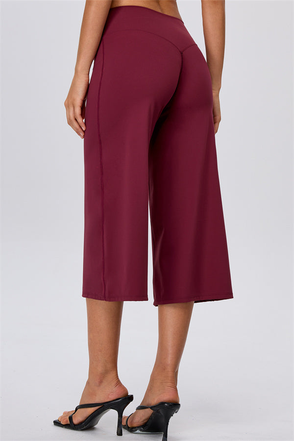 The Energize Double Strap Tank Top Wide Leg Crop 2-Piece Set