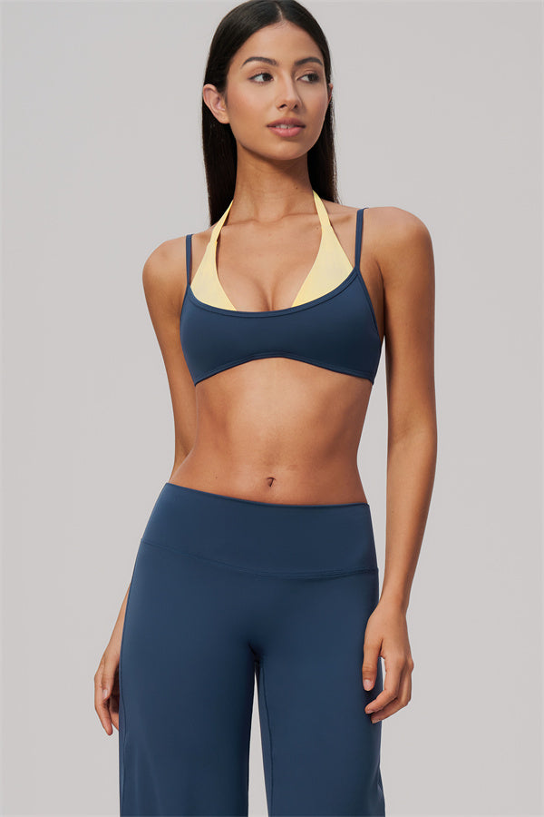 The Cascade Sports Bra Straight Leg Pants 2-Piece Set