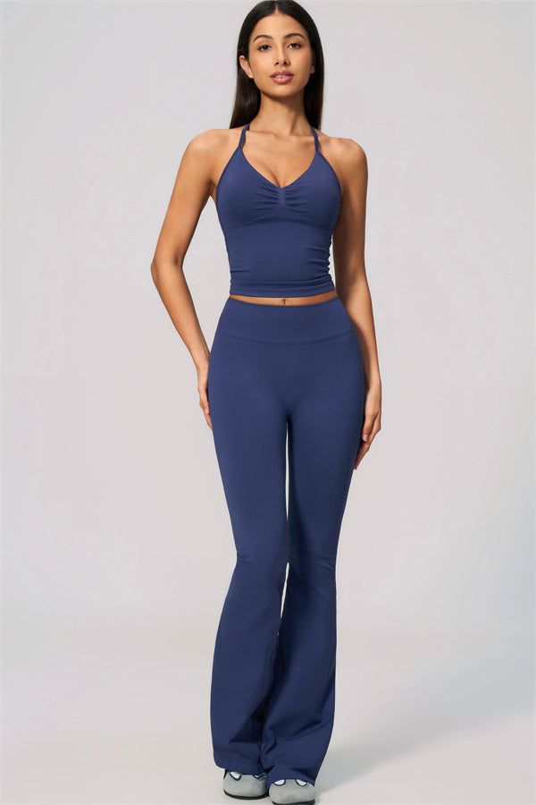 The Velvetine Flared Leggings