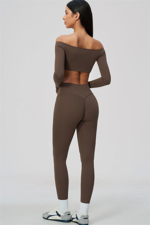 The Soiree Crop Top Leggings 2-Piece Set