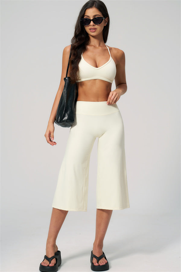 The Nexus Sports Bra Wide-Leg Crop 2-Piece Set