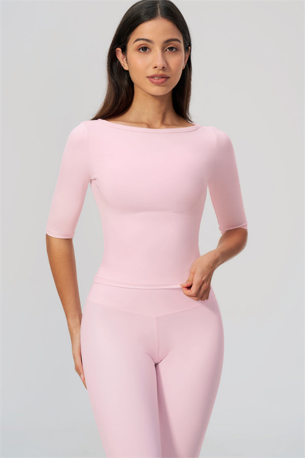 The Flow Motion Half-Sleeve T-Shirt Leggings 2-Piece Set