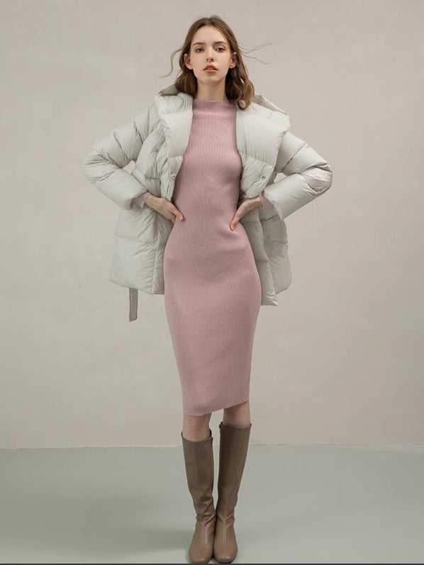Women's Waist-Defining Short Down Jacket 2023