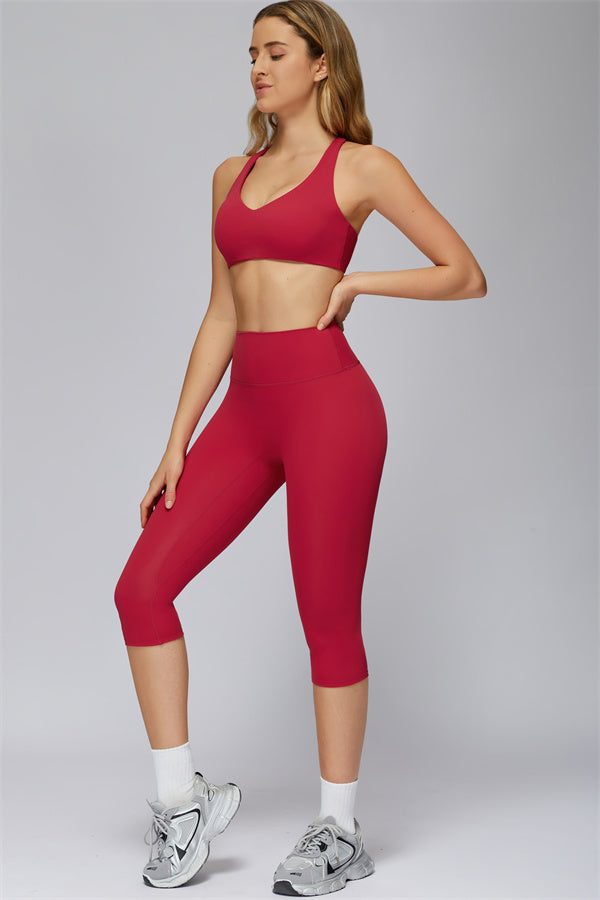 The FlexCore Capri Leggings