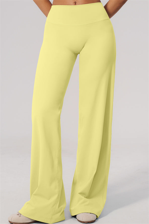 The Twirl Wide Strap Halter Crop Top Straight Leg Pants 2-Piece Set
