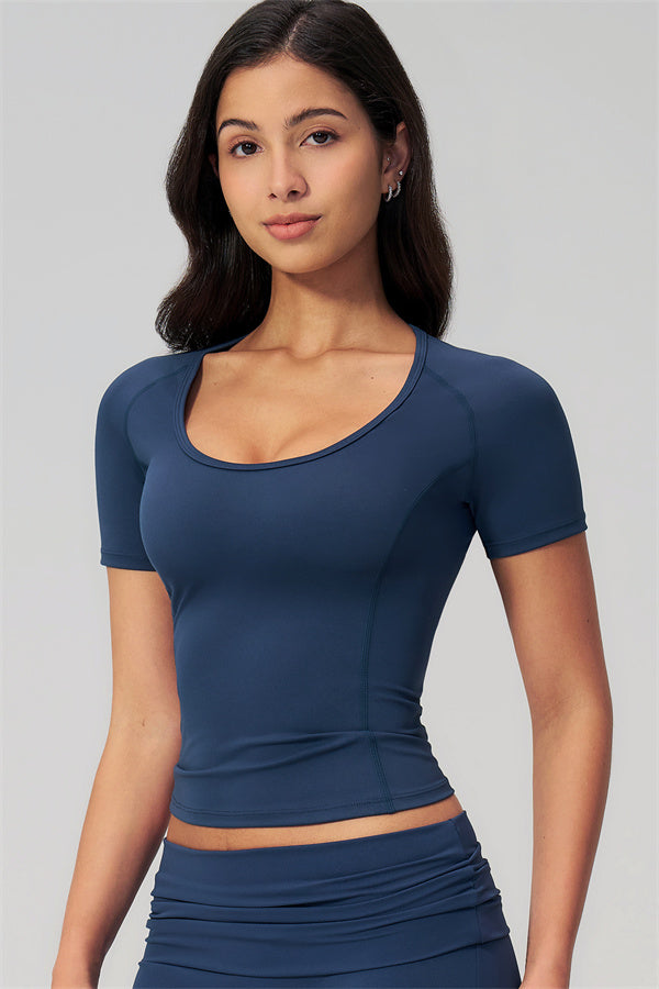 The Daring T-shirt Straight Leg Pants 2-Piece Set
