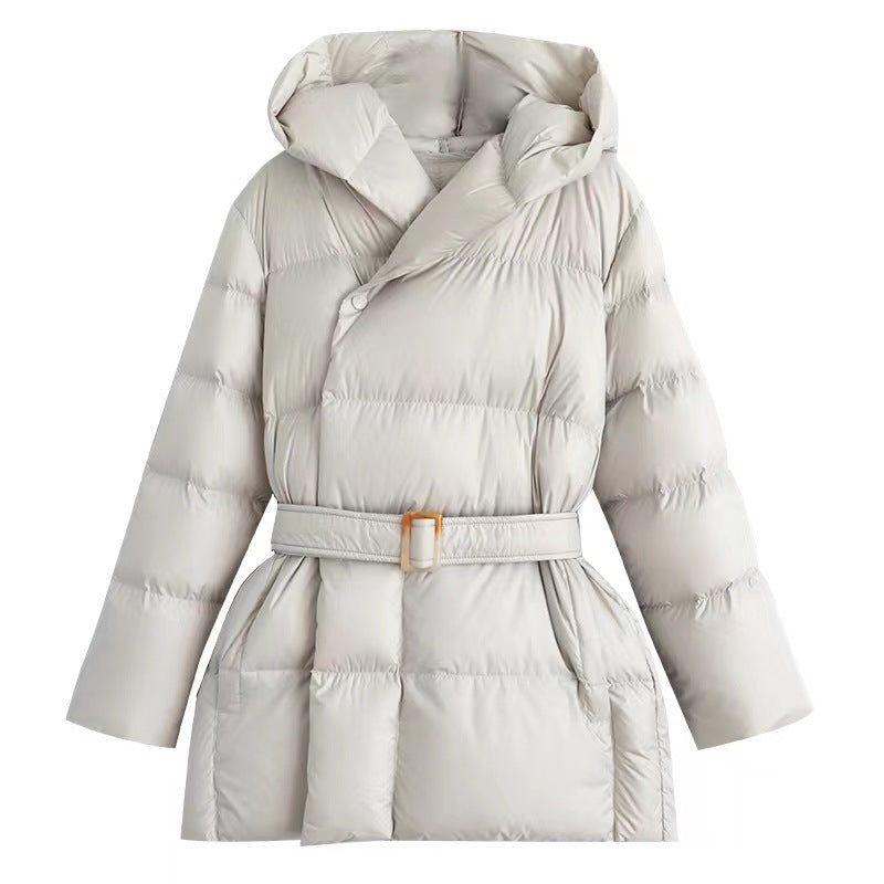 Women's Waist-Defining Short Down Jacket 2023