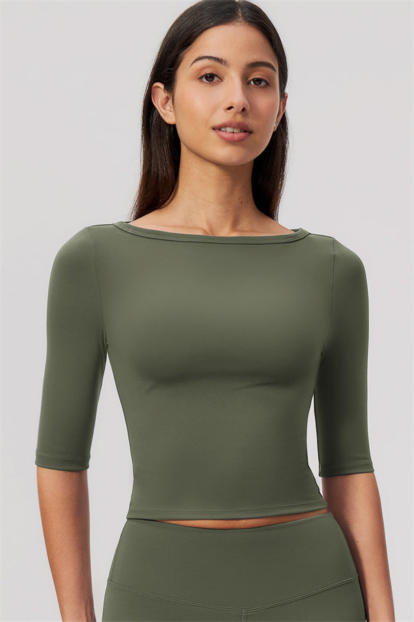 The Flow Motion Half-Sleeve T-Shirt Leggings 2-Piece Set