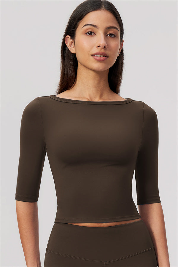 The Flow Motion Half-Sleeve T-Shirt Leggings 2-Piece Set