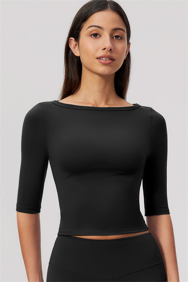 The Flow Motion Half-Sleeve T-Shirt Leggings 2-Piece Set