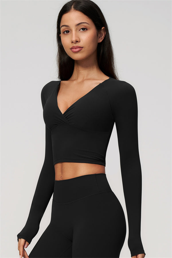 The Lox Long Sleeve Crop top