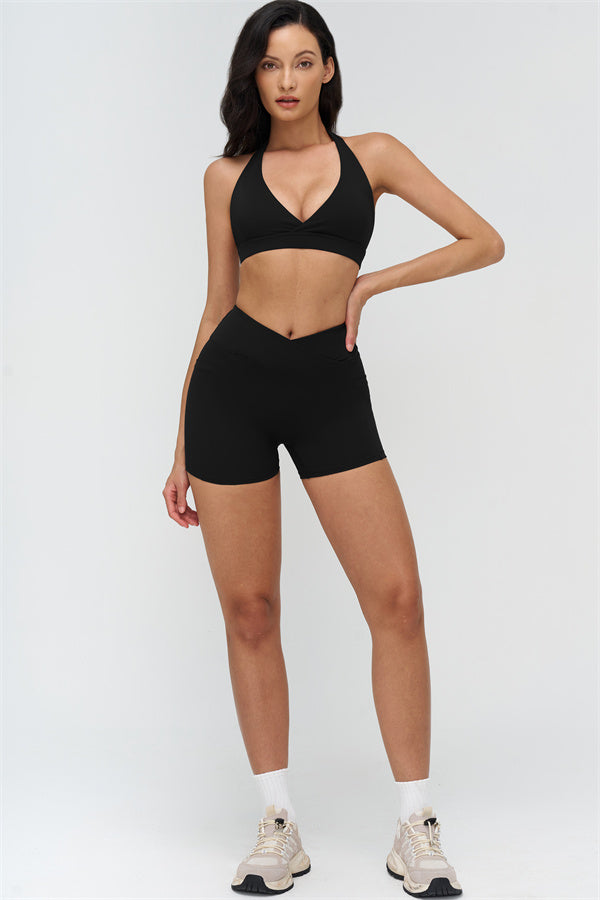 The BoldFit Sports Bra Shorts 2-Piece Set