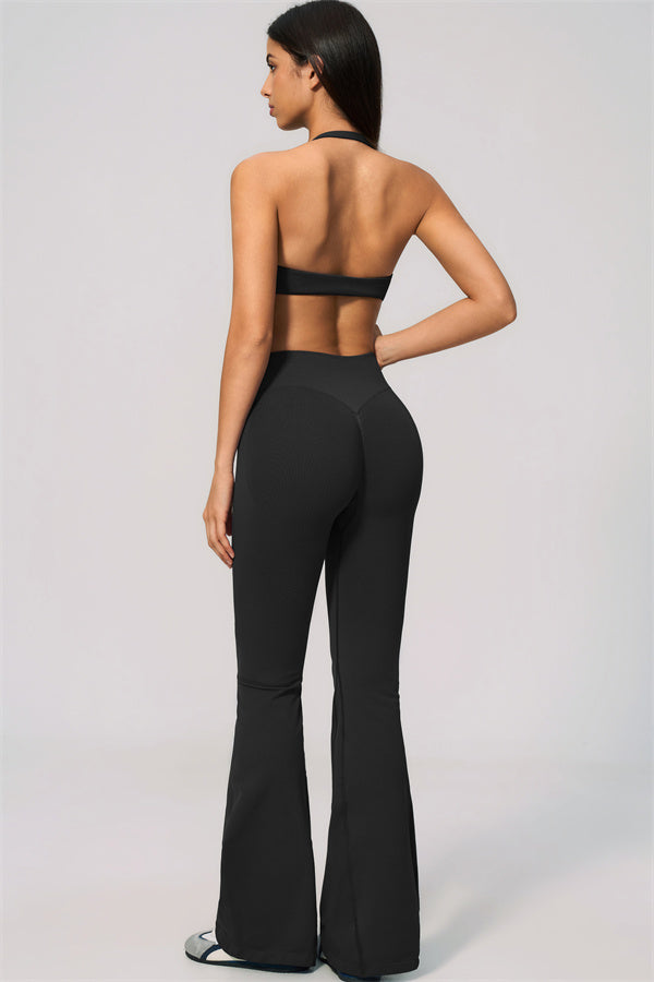 The Velvetine Flared Leggings