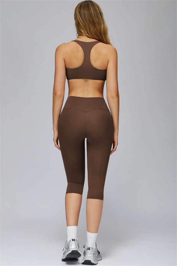 The FlexCore Capri Leggings