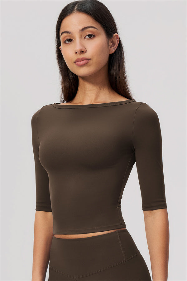 The Flow Motion Half-Sleeve T-Shirt Leggings 2-Piece Set