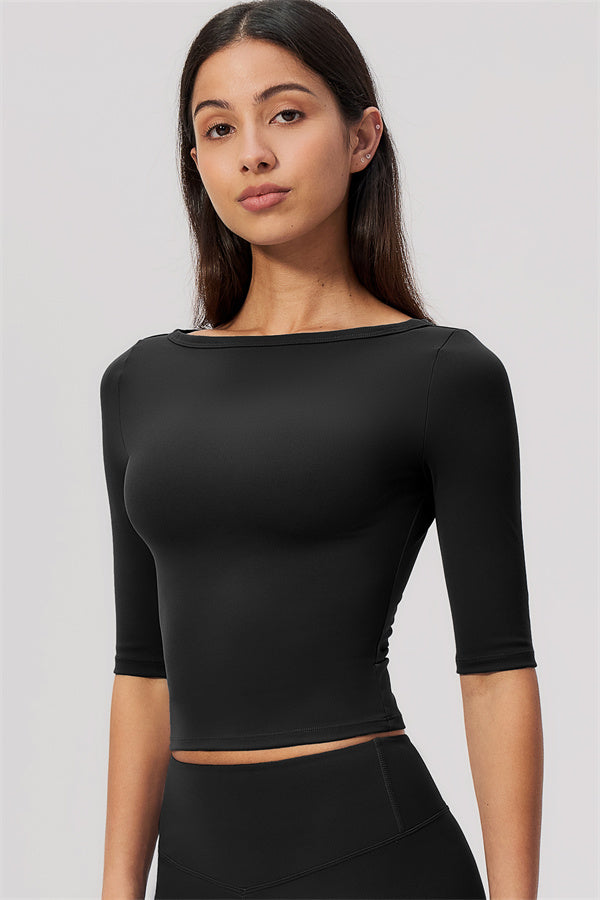 The Flow Motion Half-Sleeve T-Shirt Leggings 2-Piece Set