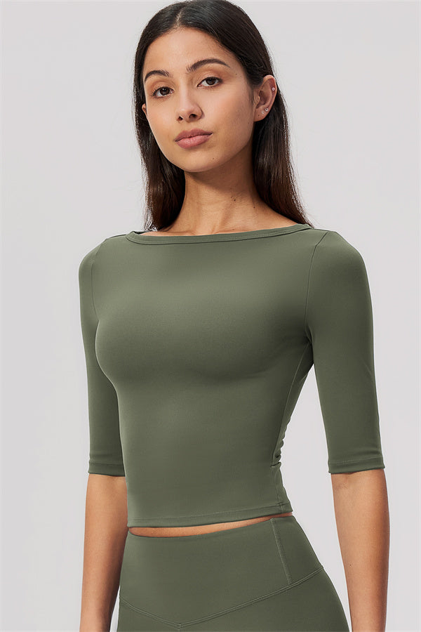 The Flow Motion Half-Sleeve T-Shirt Leggings 2-Piece Set