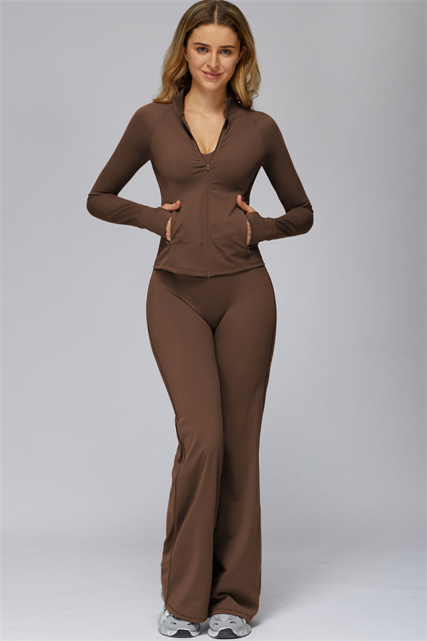 The FlexCore Flared Leggings