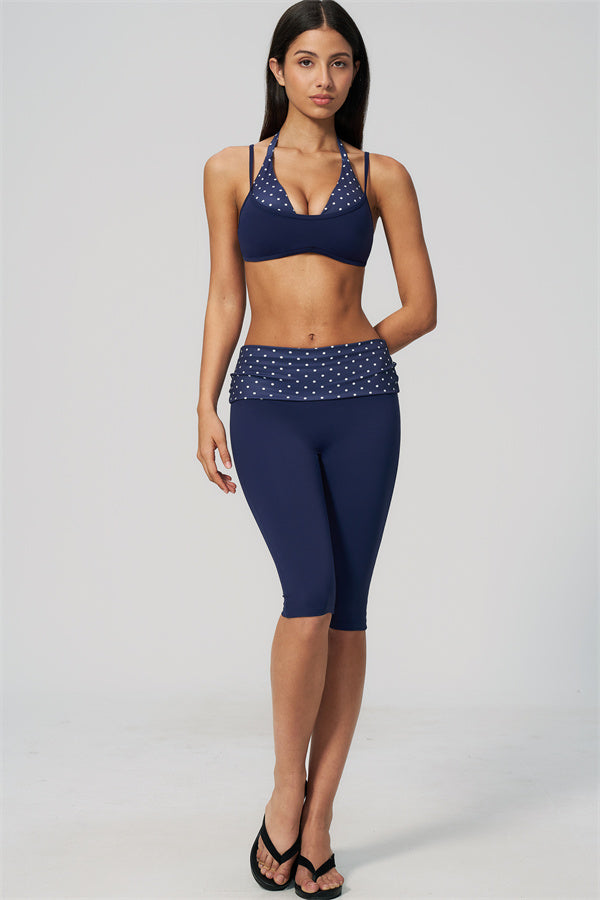 The Enliven Sports Bra Capri Leggings 2-Piece Set