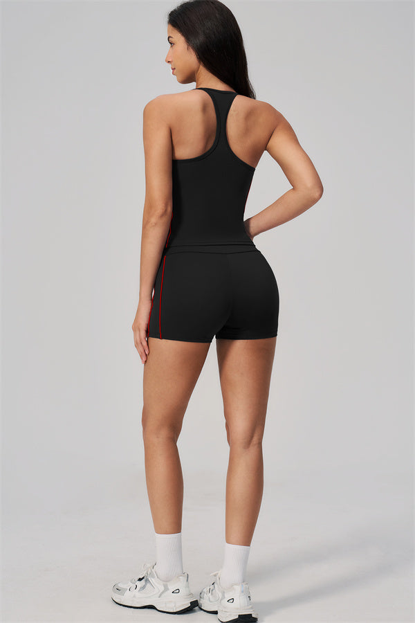 The Breathe Crop Top Shorts 2-Piece Set