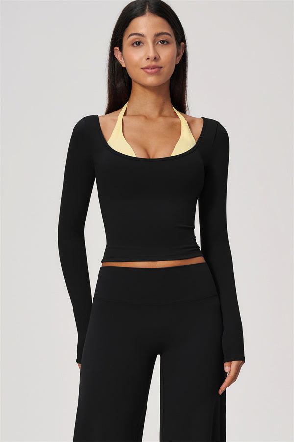 The Cascade Long Sleeve T-shirt Straight Leg Pants 2-Piece Set
