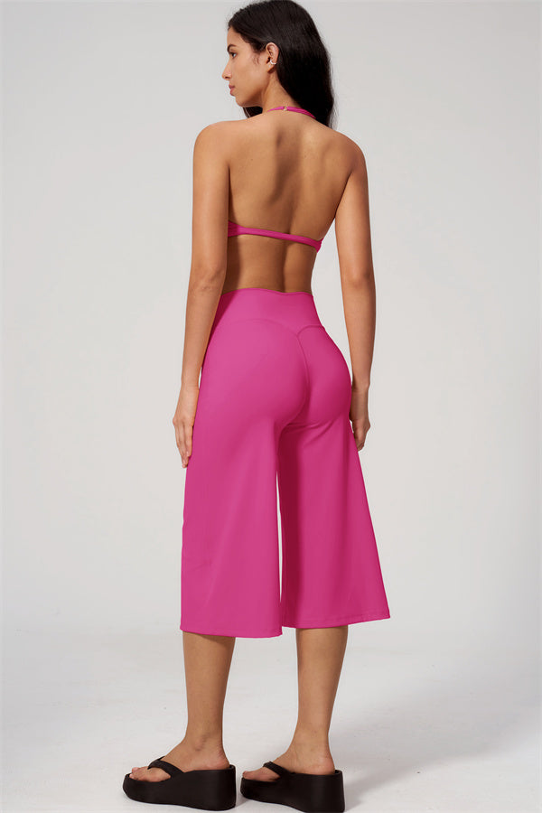 The Nexus Sports Bra Wide-Leg Crop 2-Piece Set