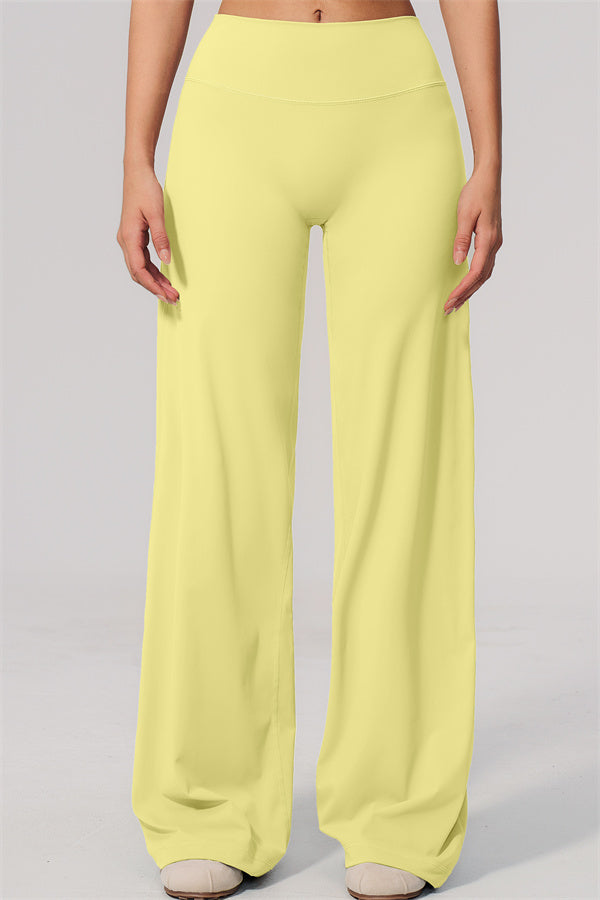 The Twirl Wide Strap Halter Crop Top Straight Leg Pants 2-Piece Set