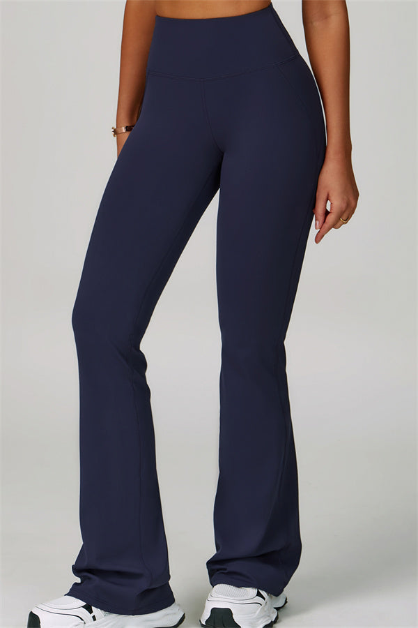 The Bold Halter Sports Bra Flared Leggings 2-Piece Set