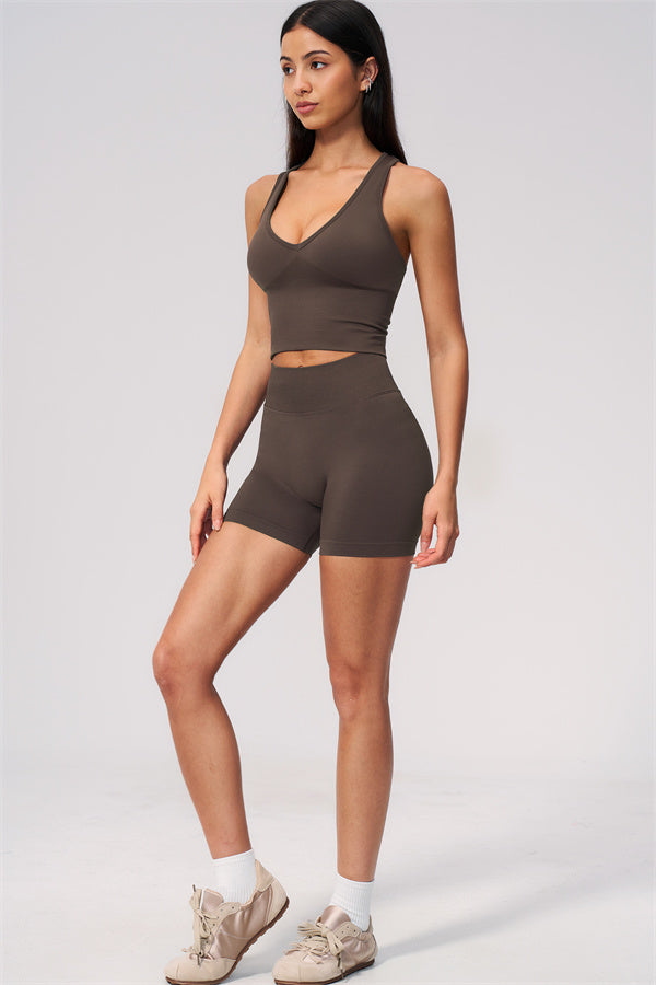 The Allure Crop Top Shorts 2-Piece Set